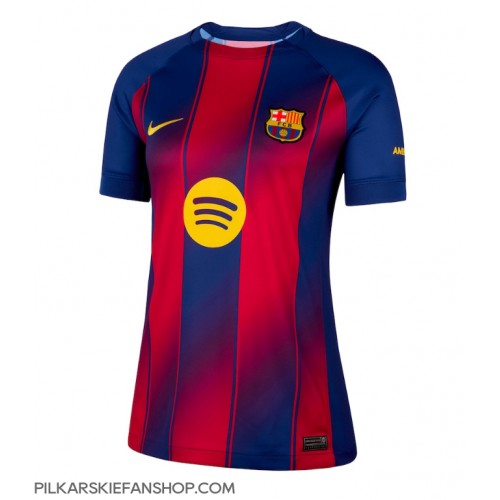 Koszulka piłkarska Barcelona Alejandro Balde #3 Strój Domowy dla kobiety 2025-26 tanio Krótki Rękaw Koszulka piłkarska Barcelona Alejandro Balde #3 Strój Domowy dla kobiety 2025-26 tanio Krótki Rękaw